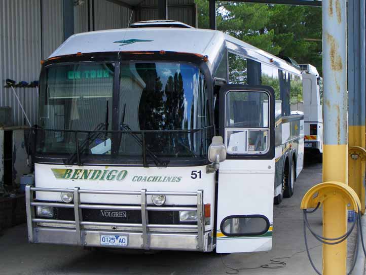 Bendigo Coachlines Volvo B10M Volgren 51